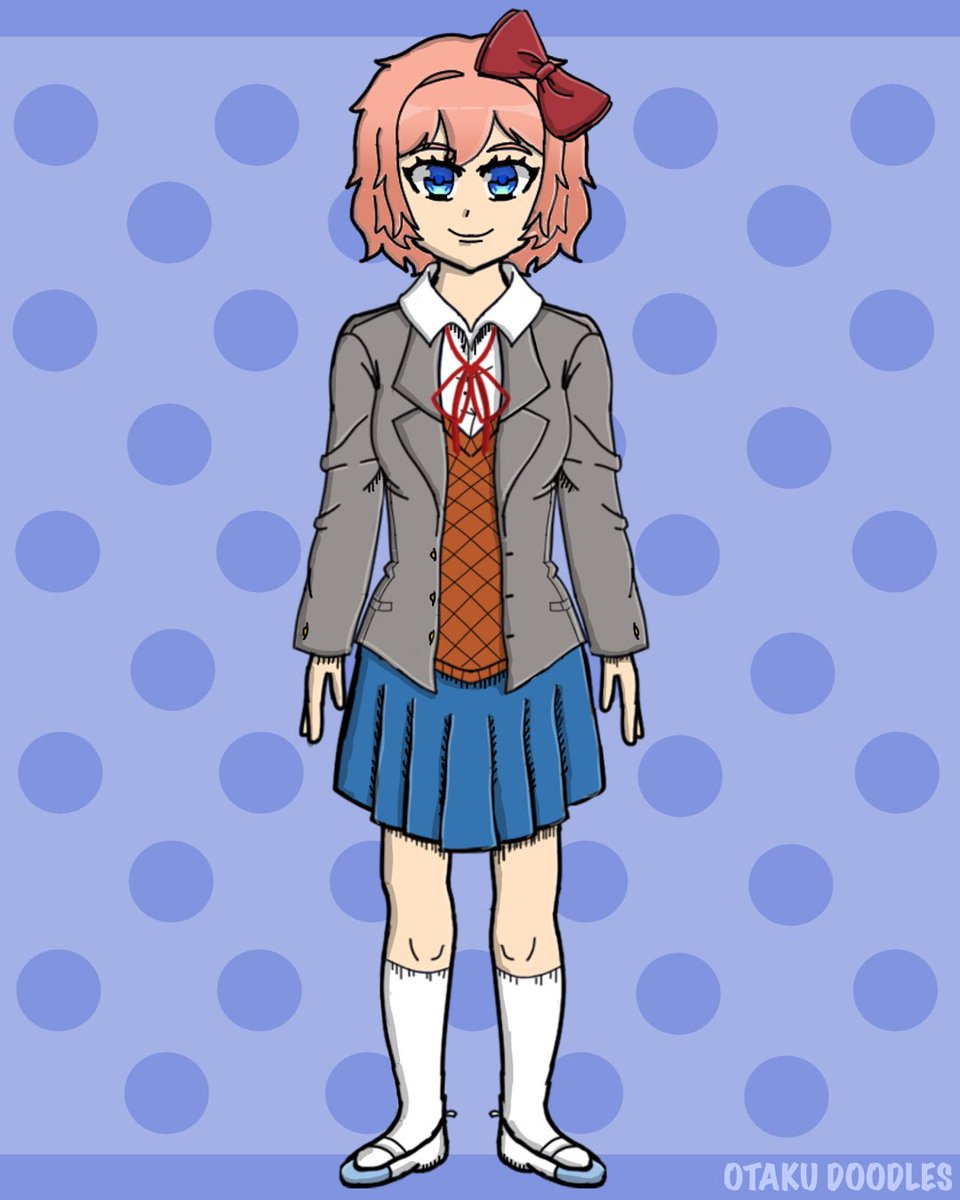 OtakuDoodles's tweet photo. Sayori

#ddlc #anime #visualnovel #horror #sayori #dokidokileteralclub #teamsalvato #dansalvato #serenityforge #literature #club #bow #cheerful #Japanese https://t.co/rBI1hiBnLR