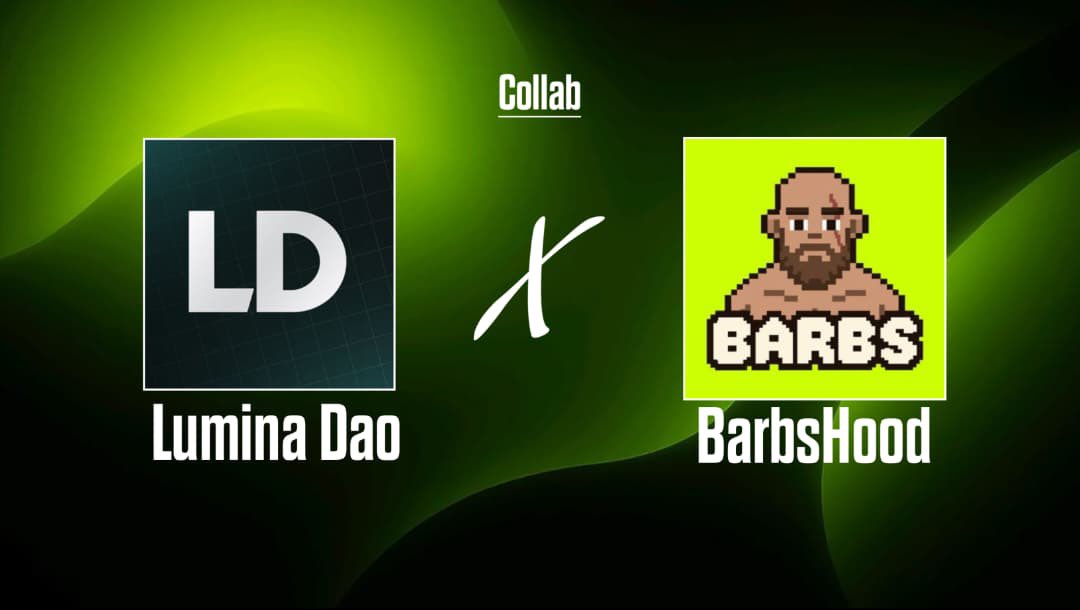Luminadao1's tweet photo. We are delighted to announce our collaboration with @BarbsHood 🎉🥳

This collaboration marks the continuity in the growth of our community.🥳

Raffle would be live for our members on Discord.

Thanks to the team for this Amazing opportunity.🤩 https://t.co/b2dlLs46ad