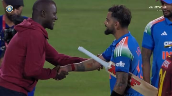 Gade1603's tweet photo. India beat West Indies. 
- England beat Sri Lanka. 
- South Africa beat Australia. 

Home advantage on full display today.

@nibraz88cricket what happens of Visiting Teams 😂🤣😝

I have told it always happens opposite as your prediction. 

Nibraz = Panauti 😭😂 https://t.co/7wx7E9Qiat