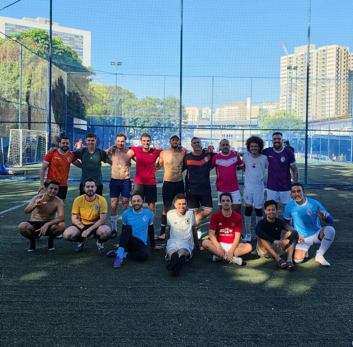 natus_fc's tweet photo. Nosso tradicional treino de sábado. 

🏳️‍🌈💜🧡🏳️‍🌈

#natusfc #somosnatus #lgbt #treino #sabado #br #gaysp #futgay #futlgbt 
#Brasil #sãopaulo #sp https://t.co/ZsfKUJkHQ7
