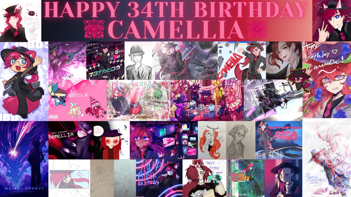 Wafflasagna's tweet photo. HAPPY BIRTHDAY @cametek!!!
I'm so honored to be able to host the 2026 birthday event, so thank you to everyone who participated and thank you to Camellia for creating such awesome music! Happy birthday!! 🎉🎉
#cametek https://t.co/JD6E2YLGPF