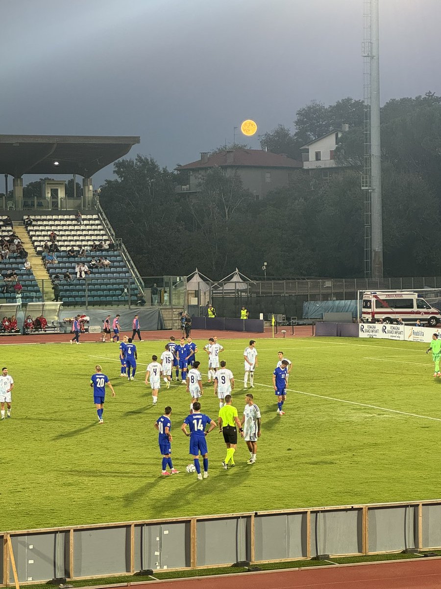 Kizzyetrance's tweet photo. Saturday 26th September 18:00ko
Nations League Group C1
Stadio Di San Marino
San Marino 🇸🇲 v Finland 🇫🇮  [FT 0-7]
Great fun in with the away fans
@FSGC_official @Huuhkajat @SanMarino_FA @SanMarinoTeam 
#NationsLeague #SMRFIN #groundhopping #huuhkajat https://t.co/lvVNlKlVyB