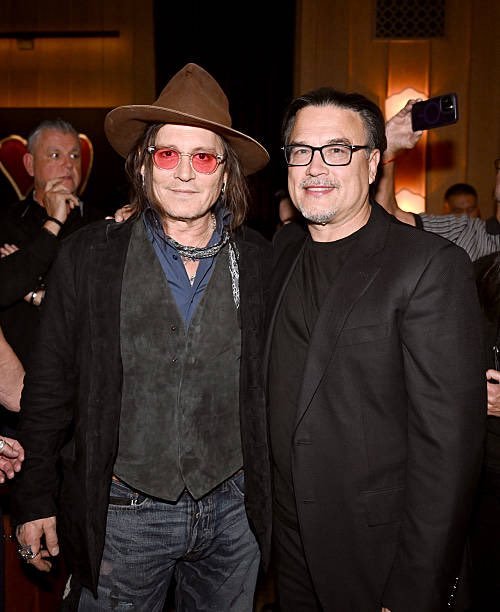realjohnny0070's tweet photo. Johnny Depp attended Drink Las Vegas Three Hearts after party in Las Vegas, Nevada. on September 25, 2026.

📸Denise Truscello https://t.co/eTGNdM3LhJ