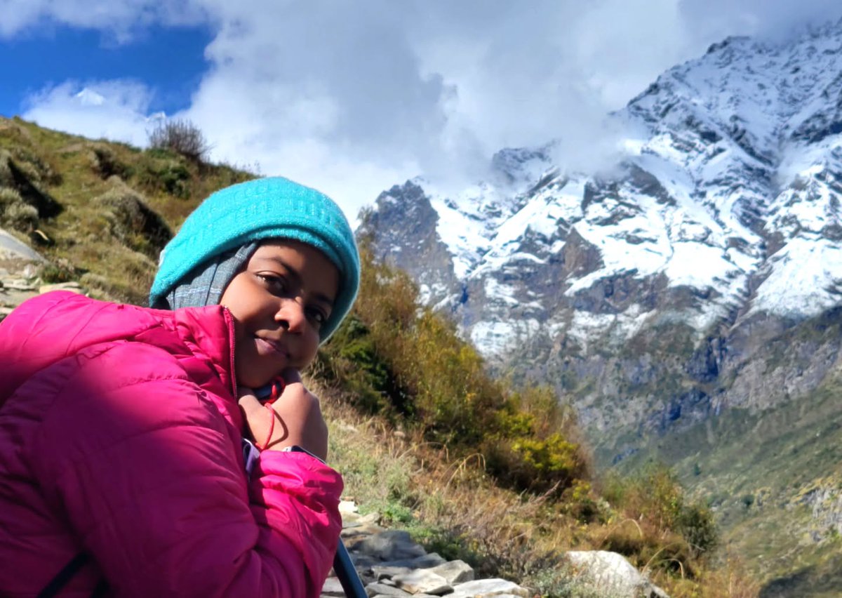 BertramSaik's tweet photo. Let your work speak louder than words. On the way to Panchachuli Base Camp. October 9, 2025. https://t.co/2NFzFGMuS1