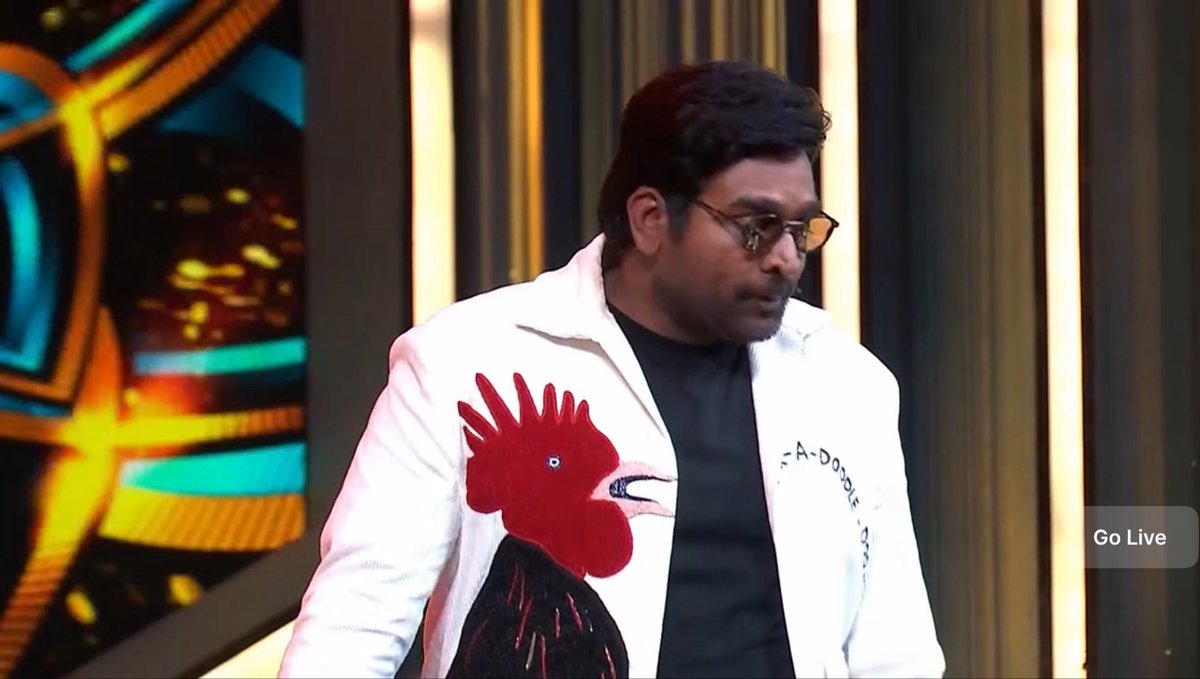 varsh_015's tweet photo. Wtf is that @VijaySethuOffl ? Where did this attitude go when Muniyamma did that to Shathiga? Paathu sombu thooku appatama theriyudhu😏 #BiggBossTamil10 https://t.co/7FqHE2fN8Y