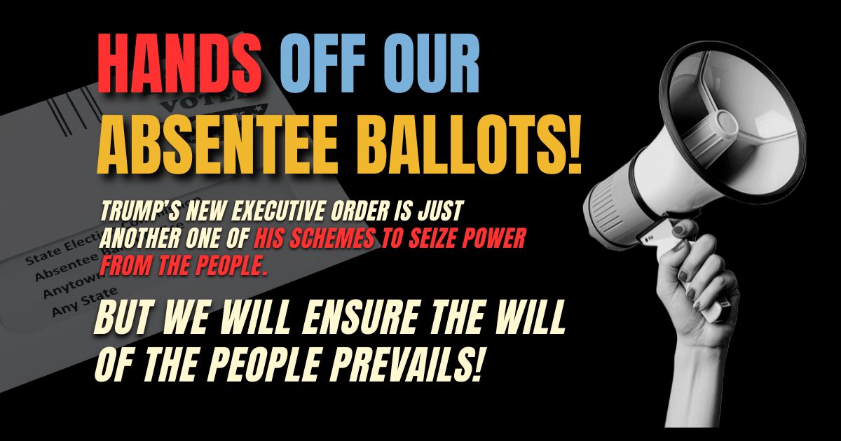 OhioNeighborNet's tweet photo. In America, most of us believe voters should pick our leaders. The Trump regime is desperately trying to control our elections so it can hold onto power. #HandsOffOhio #HandsOffOurVote https://t.co/OLd0Poe9E1 https://t.co/1YSoDs9d1o