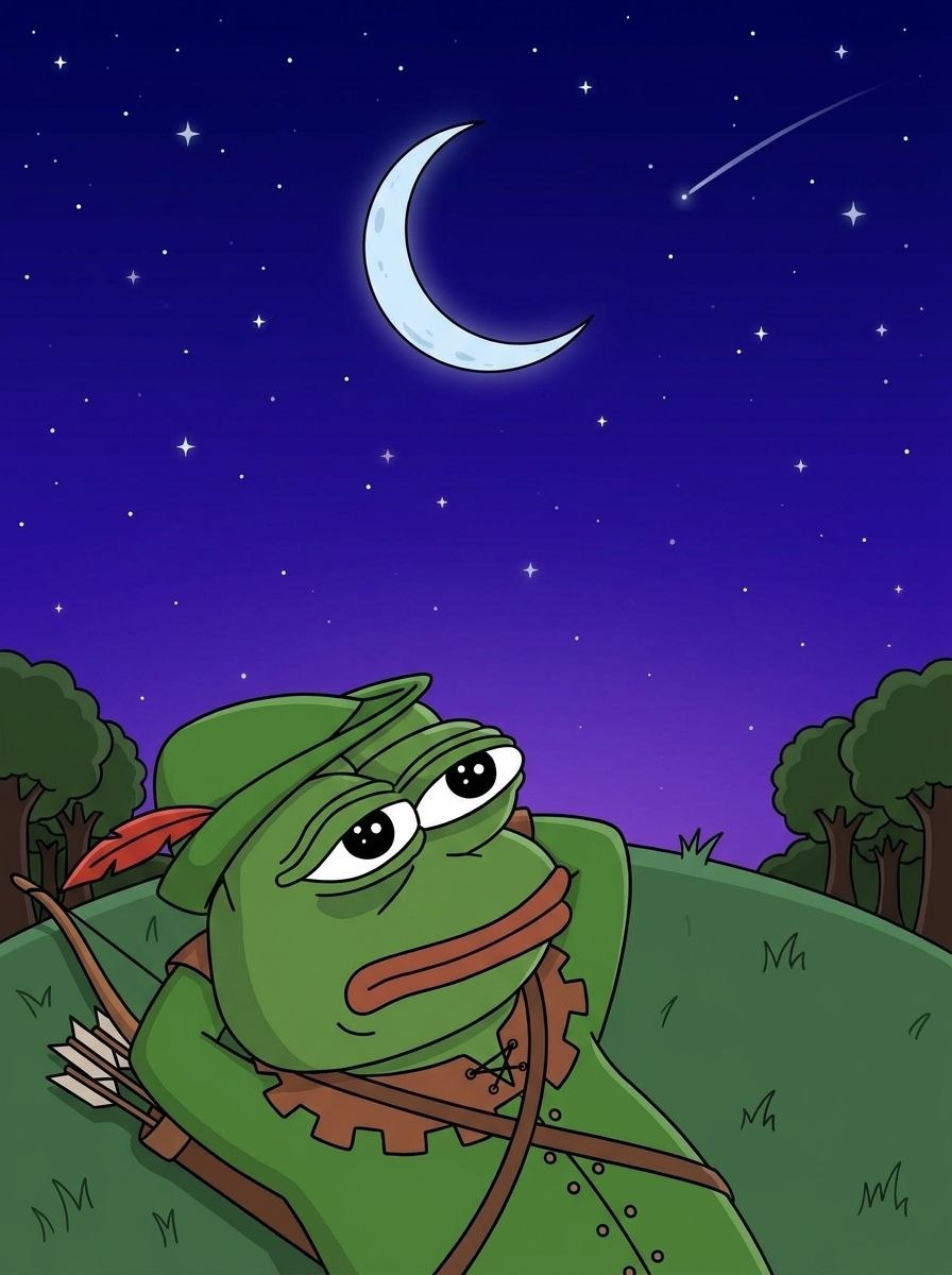 RobinPepeCoin's tweet photo. Stargazing https://t.co/0EP3CvVwVN