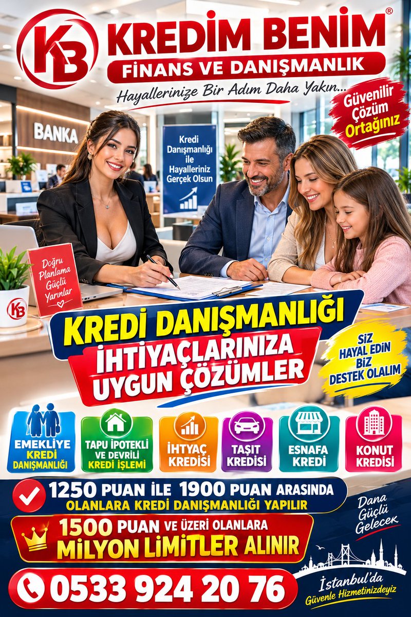 kredidoktorum's tweet photo. Kredi danışmanlık #kredi @kredimbenim 0533 924 20 76
#maltepe #buca #bornova #Karşıyaka #Çiğli #Gaziemir #bayraklı #konak #izmir #Manisa #fon #faiz #zam #Banka #dolar #bist #altın #küçükcekmece #buyukcekmece #silivri #Bağcılar #Bayrampaşa #esenler #istanbul #fatih #eyüpsultan https://t.co/IeXAVMYE5F