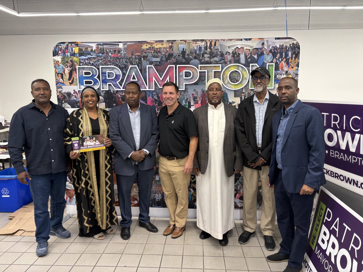 MoGAbdi's tweet photo. Proud to join the Salama Community, Kenyans and East African communities in endorsing @patrickbrownont for re-election. His inclusive leadership continues to bring Brampton’s diverse communities together. We proudly stand with Patrick Brown! #Brampton #PatrickBrown
#onpoli https://t.co/bIYiiadobl