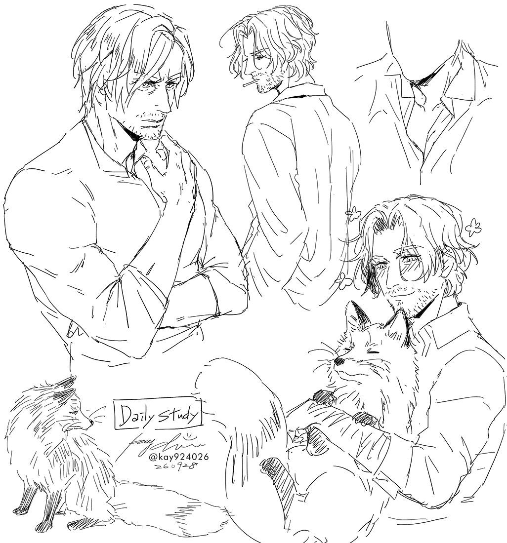 kay924026's tweet photo. 260928-Daily study
#LeonKennedy #LuisSerra https://t.co/kbG2XBDW5N
