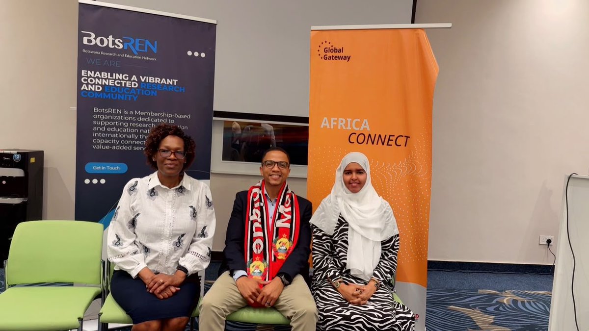 SomaliREN's tweet photo. Our Admin and Finance Manager, Ubax Hassan, participated in a five-day workshop on Business Development and Communications in Gaborone, Botswana.

The workshop, organized by UbuntuNet Alliance and hosted by BotsREN, focused on strategic communications, business development, service adoption, and partnerships to strengthen research and education networks.

#SomaliREN #UbuntuNetAlliance #BotsREN #NRENs
