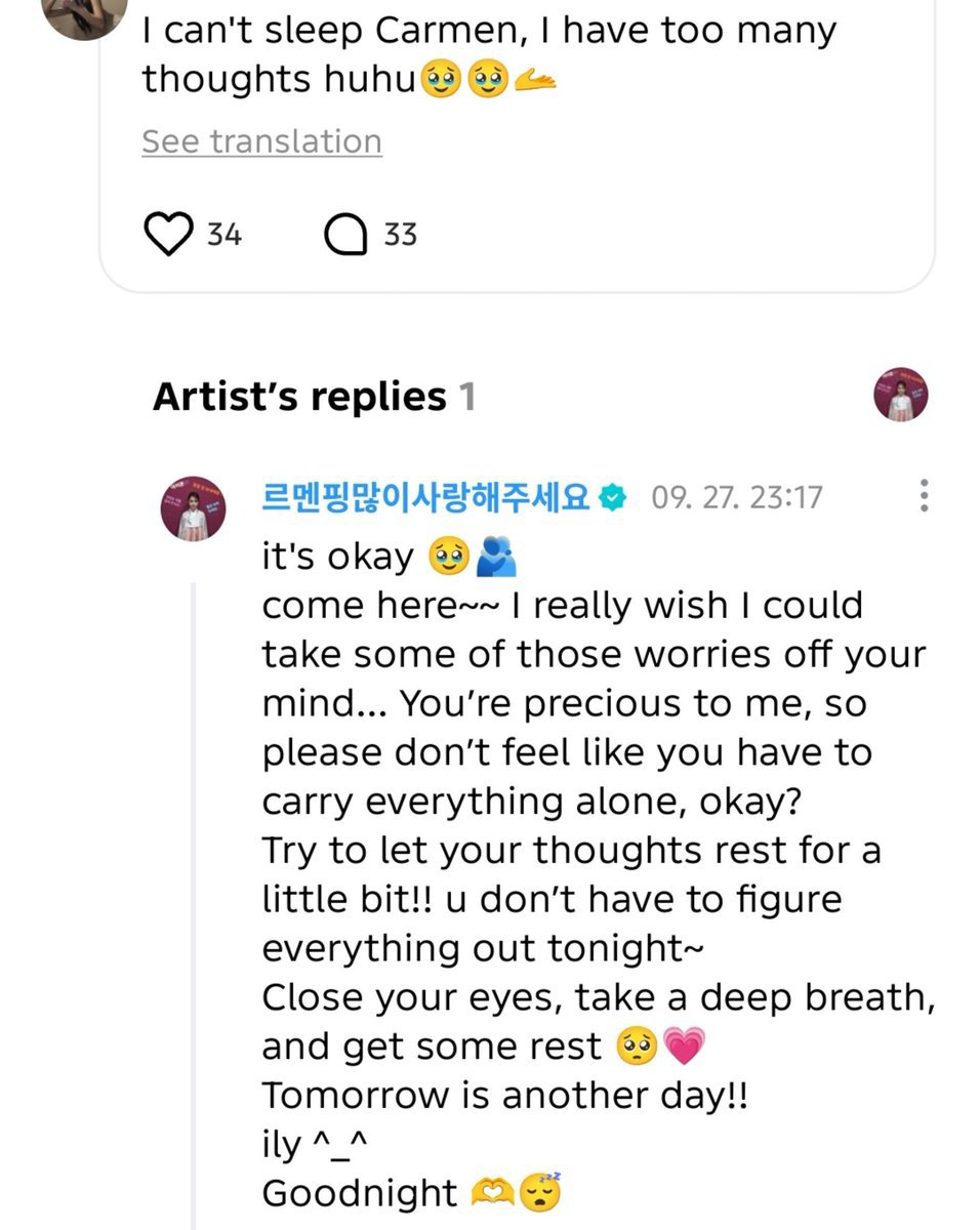 carmenpiing's tweet photo. beneran emosional carmen tuh stabil banget yaa, dari cara dia kasih semangat dan kasih masukan semuanya tuh seperti sering dia lakukan sehari-hari, karna kalimat nya terlihat natural https://t.co/DvwZBZ8Uov