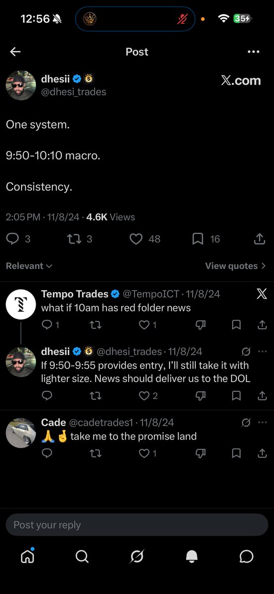 THE_OG_FRANK's tweet photo. @ShulkTrades @dhesi_trades Had to follow you up with the remainder of that post lol Dhesii really thinks he has the right to modify ICT Concepts. This man needs to go to prison because of this lol https://t.co/BkA7ZblqLt