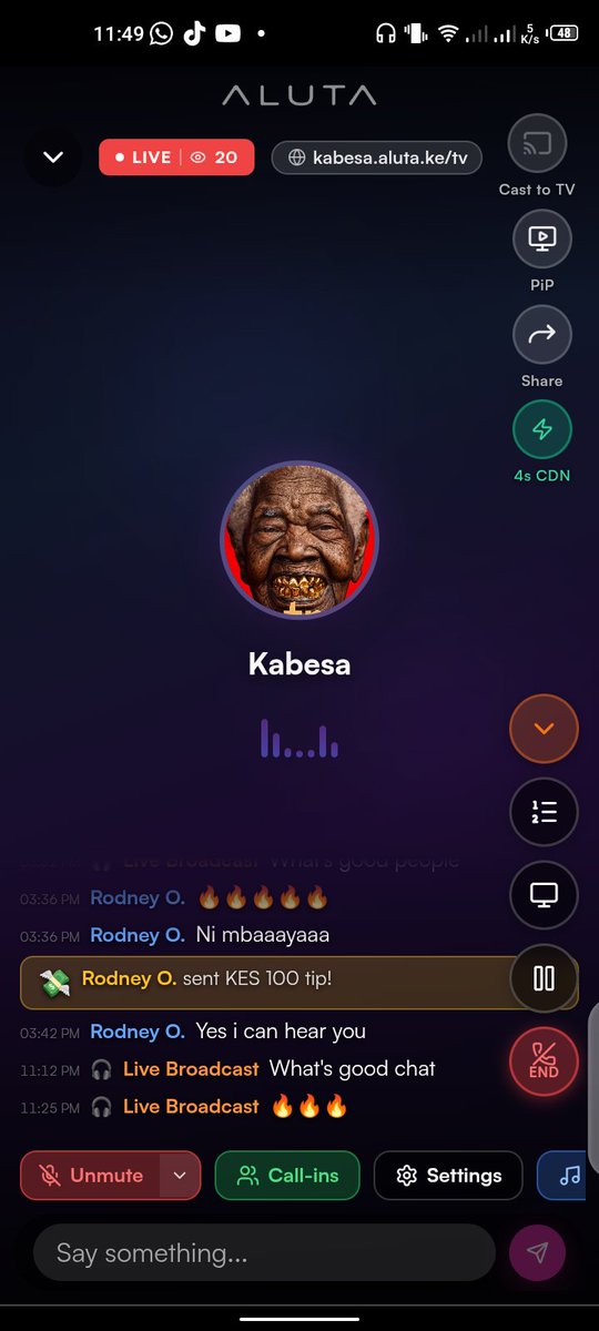 KabeSir's tweet photo. Aluta is here..Use my link https://t.co/izoysUJM0o to sign up and get tipped by your fans/followers the very moment you hop on it. https://t.co/wNcCrADk61