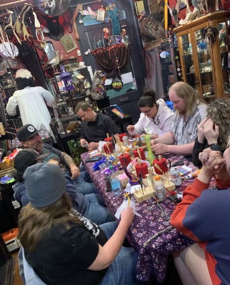 UniqueNOLATours's tweet photo. Quarter Voodoo Doll Making Class

Voodoo Doll Class in New Orleans.

Book now:
https://t.co/pAwTFGqr7X

#voodoodollclass #neworleansclass #voodoo #neworleansvoodoo #neworleans #nola #frenchquarter #nolatraditions #voodoodoll #class https://t.co/zD8yKLL7qc