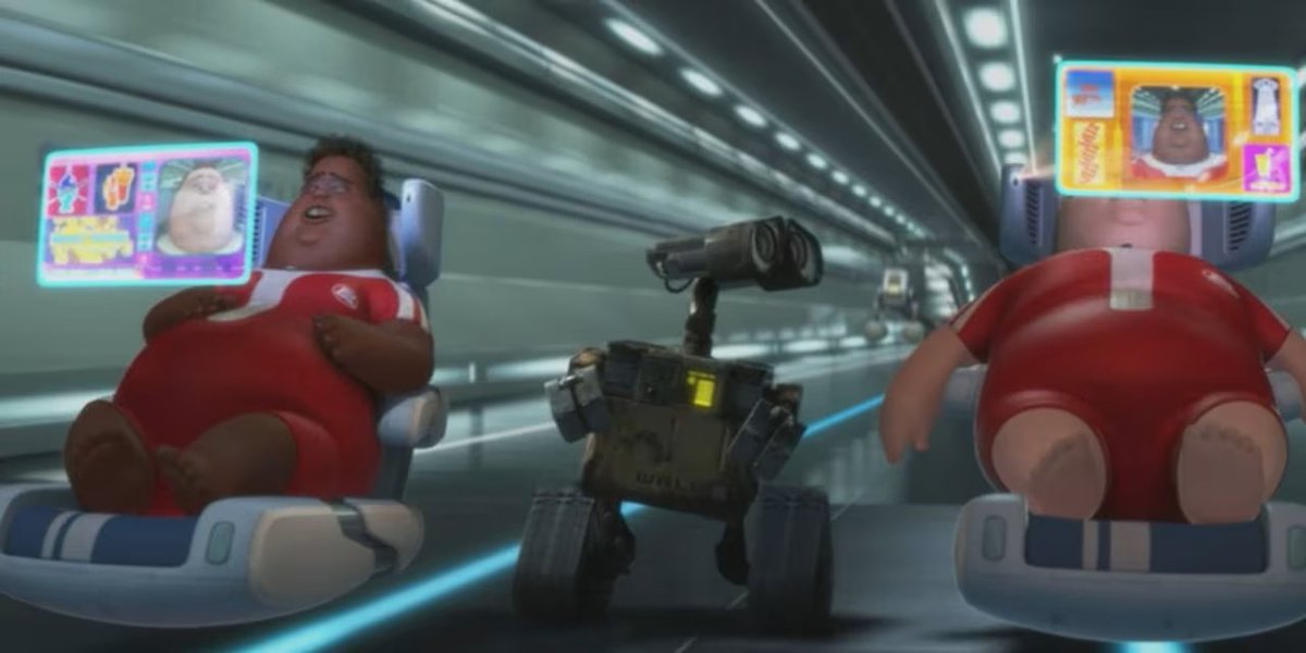 Aren4Frens's tweet photo. @GiaMMacool Didn't know Wall-E was a documentary sent from the future did you? https://t.co/vKIuXeeDxb