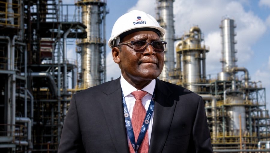 FinPlanKaluAja1's tweet photo. Dangote is building a new $ 15 billion, 700,000-barrel refinery in Lemu, Kenya 

Dangote is investing $660m in a 120km pipeline connecting Djibouti's Damerjog port to a distribution facility in Dewele, Ethiopia, along with storage capacity of about 400 million litres. 

He that invests today, will be called a monopolist tomorrow