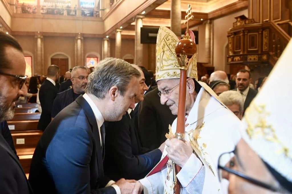 michelmoawad's tweet photo. في قلب بيروت، مذبحٌ واحد لبطريركَين رسّخا لبنان الهوية والدولة🇱🇧

مشاركاً في قداس تكريس مذبح الطوباويين مار إسطفان الدويهي ومار الياس الحويّك في كاتدرائية مار جرجس، بحضور رئيس الجمهورية العماد جوزاف عون.

الدويهي صان ذاكرتنا وهويتنا الجامعة المبنية على الحرية والعلم والتنوع، والحويّك حمل قضية لبنان الكبير وأسّس لدولته الحديثة.

كل الشكر للسيد حبيب حرب وعائلته على تقديم المذبح🙏