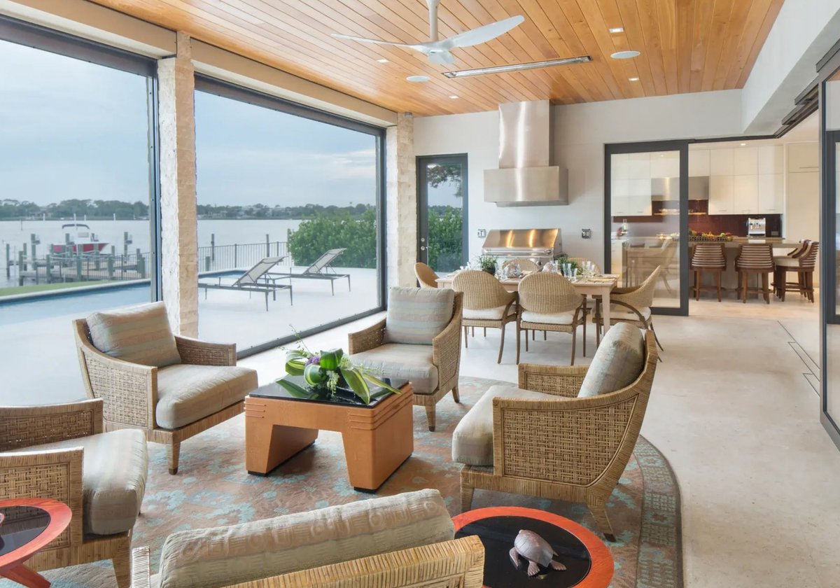 PandaWindows's tweet photo. Let the view be part of the home. 🌊  

Panda Lift & Slide doors create expansive openings that connect the interior with the outdoors, making it easy to take in the view and natural light every day. ✨    

🔗 Explore Panda Lift & Slide doors at the link in our bio.    

#PandaWindowsAndDoors #LiftAndSlide #LiftAndSlideDoors #DesignedForLiving #IndoorOutdoorLiving #ModernArchitecture #HomeDesign