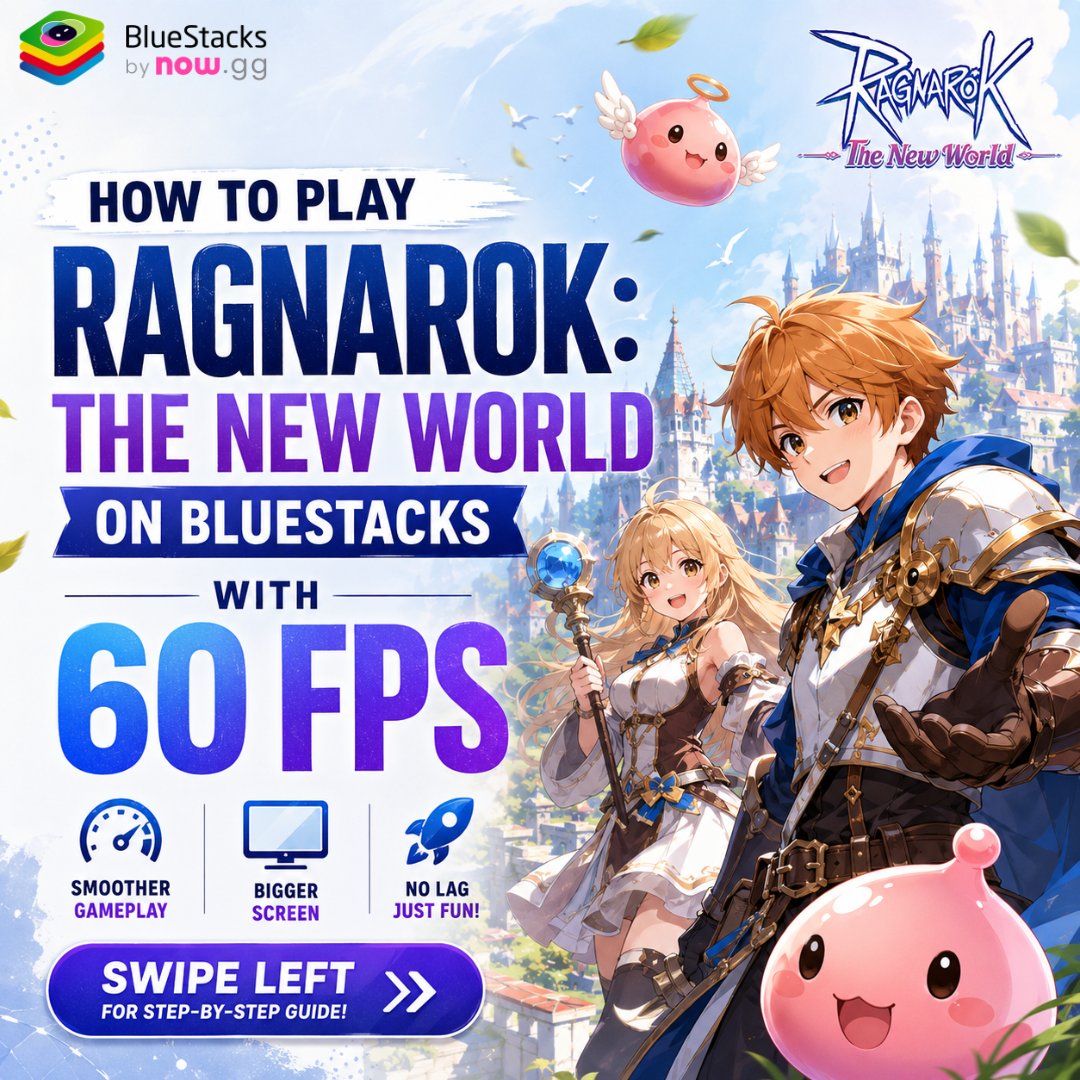 ReikoPorstzgt's tweet photo. For smoother Ragnarok: The New World gameplay, lock the game to 60 FPS. The desktop layout runs much better, and our quick guide shows how to set it up on PC and Mac. Check the bio for details. https://t.co/0rQLiYYgJH