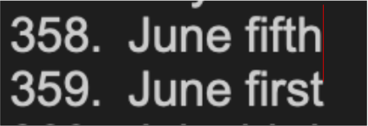 JHBOLT's tweet photo. @aaaronson @side_sitter91 It is wrong, at least with the days in June https://t.co/7KdfKV8AYz