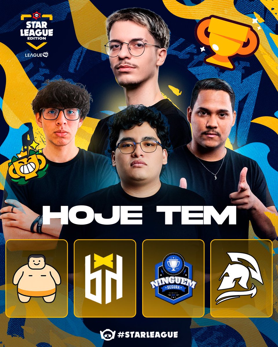 LeagueTV_'s tweet photo. HOJE TEREMOS UM CAMPEÃO! 🏆

Chegou o último dia da Star League Edition.

Depois de um primeiro dia pesado de Playoffs, agora não tem mais pra onde correr: nossa taça vai pra casa com uma dessas equipes! 🔥

Quem vai alcançar a glória nessa primeira edição?

⏰ 19h
📺 League TV no YouTube
