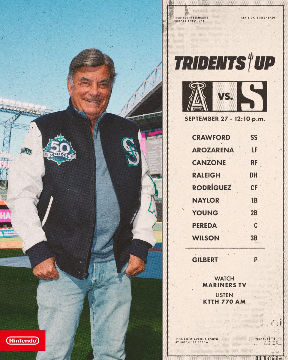 Mariners's tweet photo. Game 162. #FarewellRick

📺 https://t.co/oxBk4YN1Hv
📻 KTTH 770 AM https://t.co/6r4PQBhOjE
