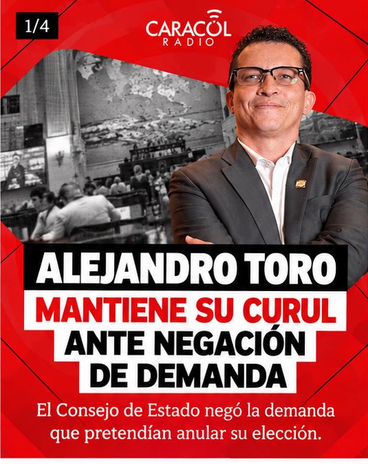 AlejoToroAnt's tweet photo. Una decisión que nos llena de esperanza y reafirma que el Pacto Histórico sigue más fuerte que nunca‼️

A nuestra militancia, a las fuerzas progresistas y a quienes creen en este proyecto: sus representantes están más comprometidos que nunca con la defensa de sus derechos y de la voluntad popular.

Somos la principal fuerza política del país y vamos a seguir adelante, defendiendo la vida con el pueblo y para el pueblo. ✊🏼🇨🇴 

https://t.co/Yfw5ojPp6D