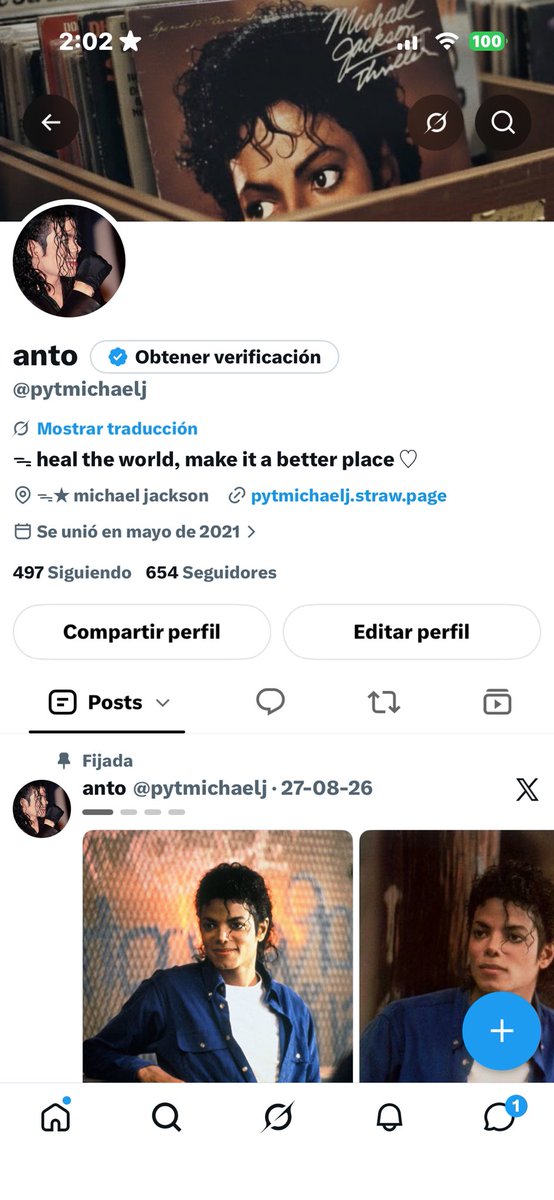 pytmichaelj's tweet photo. - profile
- lock screen
- last song you listened to
- first pinterest pic https://t.co/TC7OwZV5o5