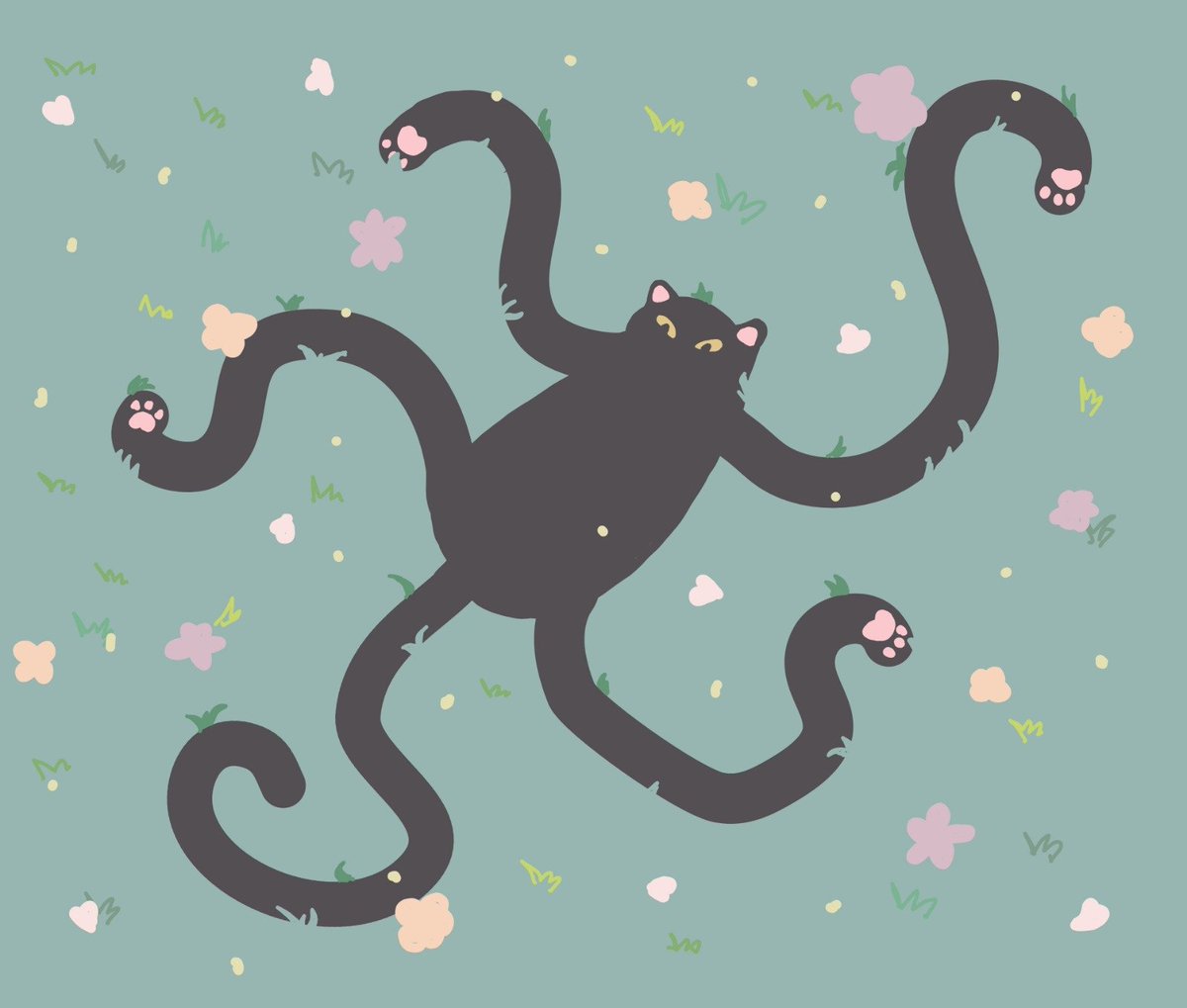 miau_pussy's tweet photo. #FromPetToTatari #ClashOfCritters
Helloo, clash of critters. 
Esta es mi mascota, se llama Salem, él es un gato magico, sus ojos son dos agujeros negros que te roban el alma y el corazón. :3 
En la segunda foto parece un sinko peso, el dibujo (hecho por mi) es su verdadera forma https://t.co/16fMAzuveT