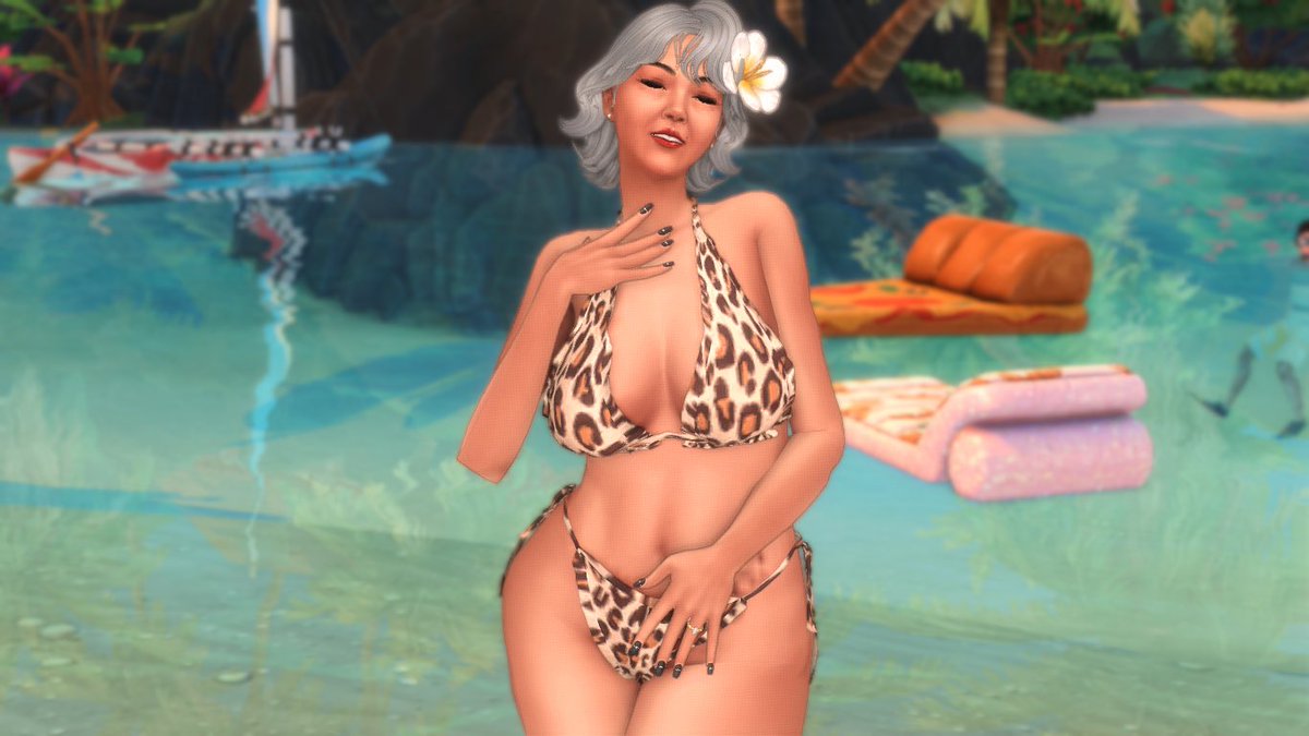 sweettrait's tweet photo. Is it just me, or is Francesca even more cvnty as an elder? (Dawn’s grandma btw!!) 😉 #ts4 #showusyoursims https://t.co/LxBtgj96Vt