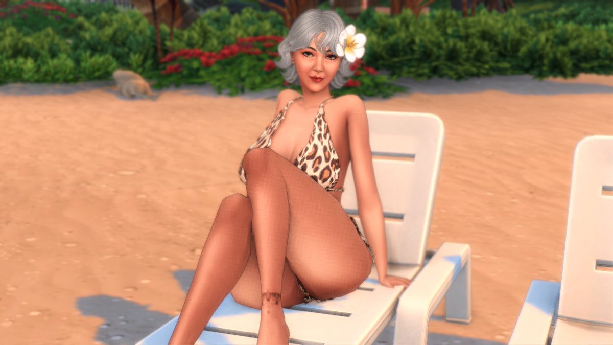 sweettrait's tweet photo. Is it just me, or is Francesca even more cvnty as an elder? (Dawn’s grandma btw!!) 😉 #ts4 #showusyoursims https://t.co/LxBtgj96Vt