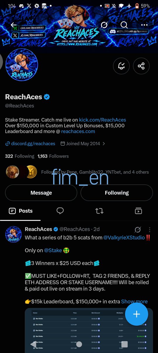 fim_en's tweet photo. @ReachAces @ValkyrieXStudio @Stake banger 👊 
stake > FIMENXYZ 
@lillamorrea_ 
@heyajju https://t.co/WrUbgpQeFt