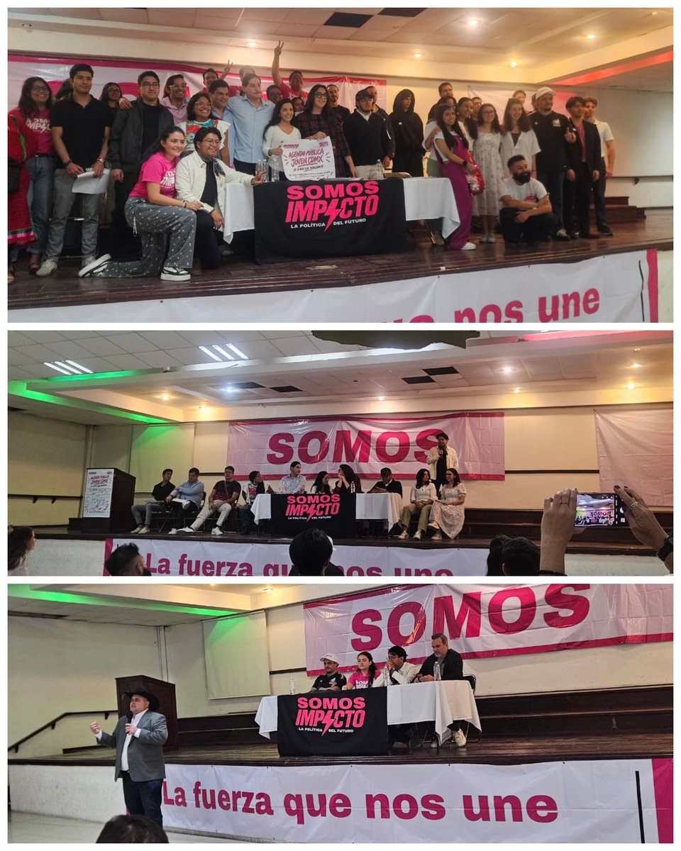 SomosmxMH's tweet photo. Miguel Hidalgo presente en el Encuentro Estatal de Jóvenes CDMX. 🙌💗

Entre ideas, nuevas voces y firmas para la Agenda Pública Joven, nos quedó claro algo: cuando nos juntamos, SOMOS capaces de mover la ciudad. 📝✨

#Somos #cdmx https://t.co/DfhT8eIMbB