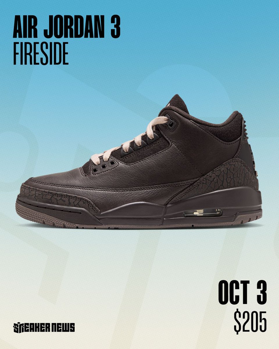 SneakerNews's tweet photo. Sneaker Release Rundown for September 27 - October 3. What's on your COP list?

🍋 J. Balvin x Air Jordan 4 
🎯 Nike Caitlin 1
🔥 Air Jordan 3 "Fireside"
🏕️ Amine x New Balance 992
🐟️ KITH x ASICS GEL-Lyte 3
🤖 New Balance 983

Check out the full slate: https://t.co/mWYBtWdkq2 https://t.co/XHkv73Ge9j