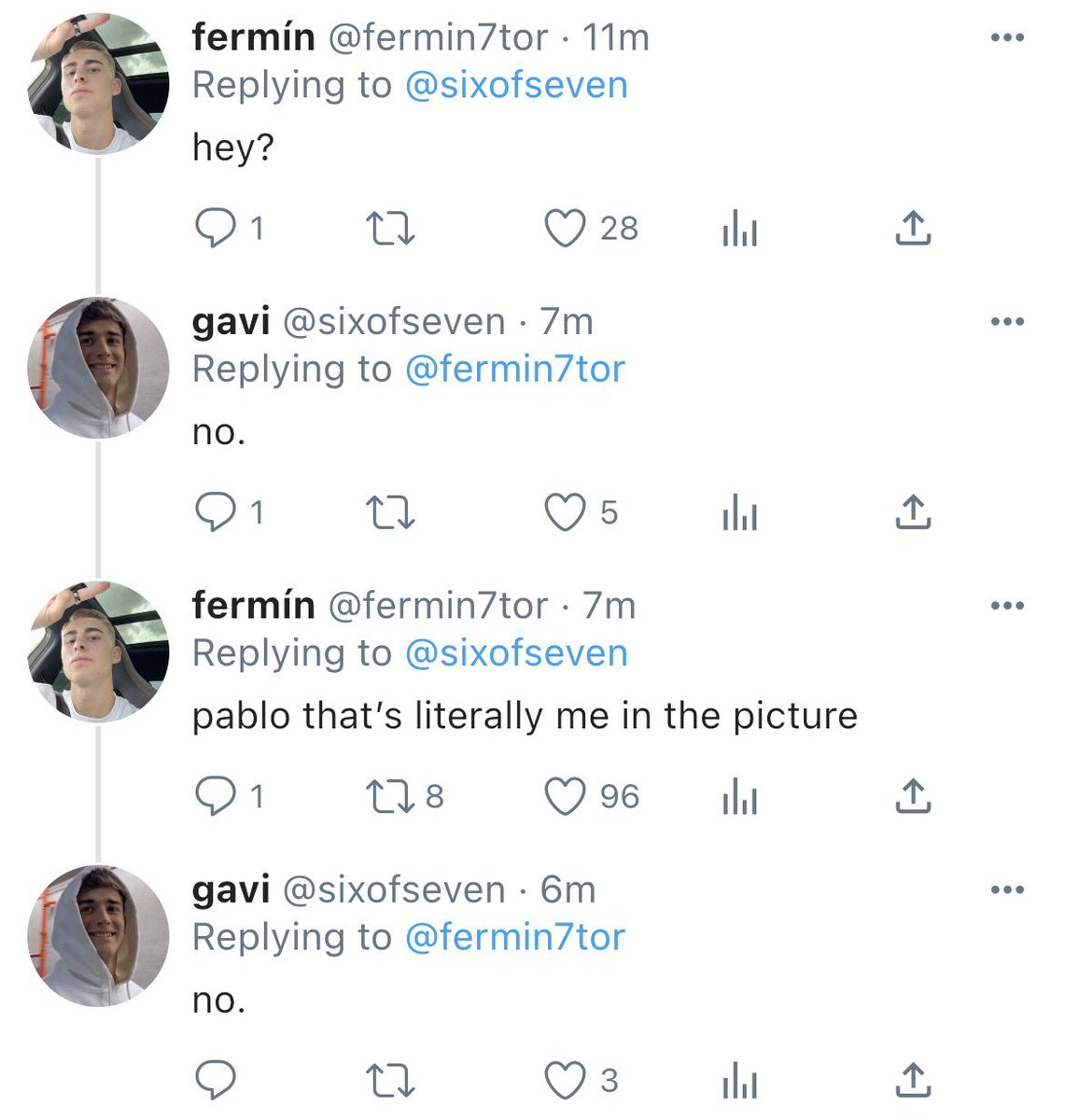 gavicentric's tweet photo. isn’t that your ex tho? 🫥 #gavmin #fergavi https://t.co/QsDtuhZy6C