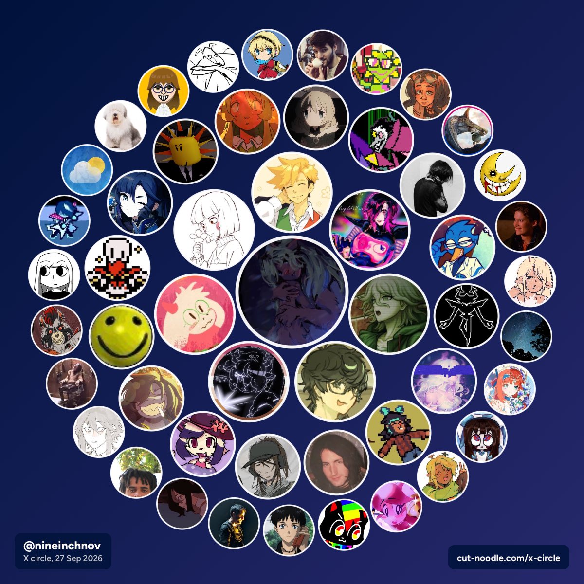 nineinchnov's tweet photo. my twitter circle!!! hello friends!!! i love you!!! https://t.co/FvoYv4BxkT