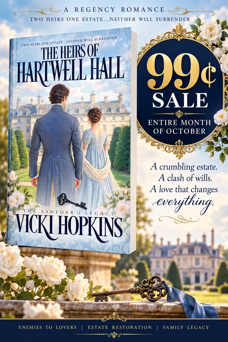 author71's tweet photo. It's 99 cents now until the end of October.  Enjoy! Enemies-to-lovers, Regency Romance, clean and sweet with a dash of humor. Positive reviews on Amazon, Goodreads, and BookBub. #historicalromance #99cents #bookstoread #regencyromance https://t.co/kSmlhDWJsD