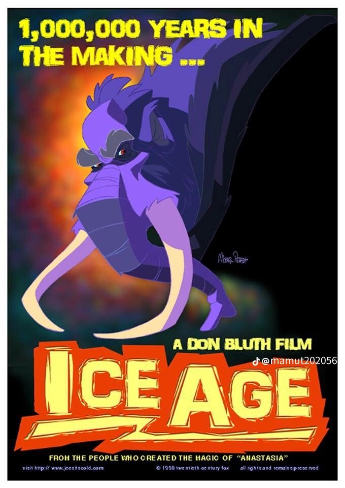 manny132626's tweet photo. First ice age poster ever by don bluth films
#iceage https://t.co/tGeeomLaM8