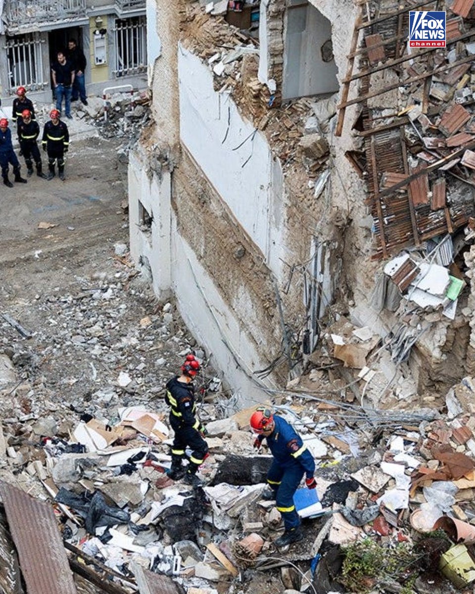 FoxNews's tweet photo. Four Americans were killed after a powerful explosion leveled a residential building in Athens’ historic Plaka district near the Acropolis.

The two couples were expected to catch a 3 p.m. flight Friday but never showed up.  Athens’ mayor said the explosion is believed to have been caused by a major gas leak, though authorities are still investigating.

More details: https://t.co/jQ47I6T05s