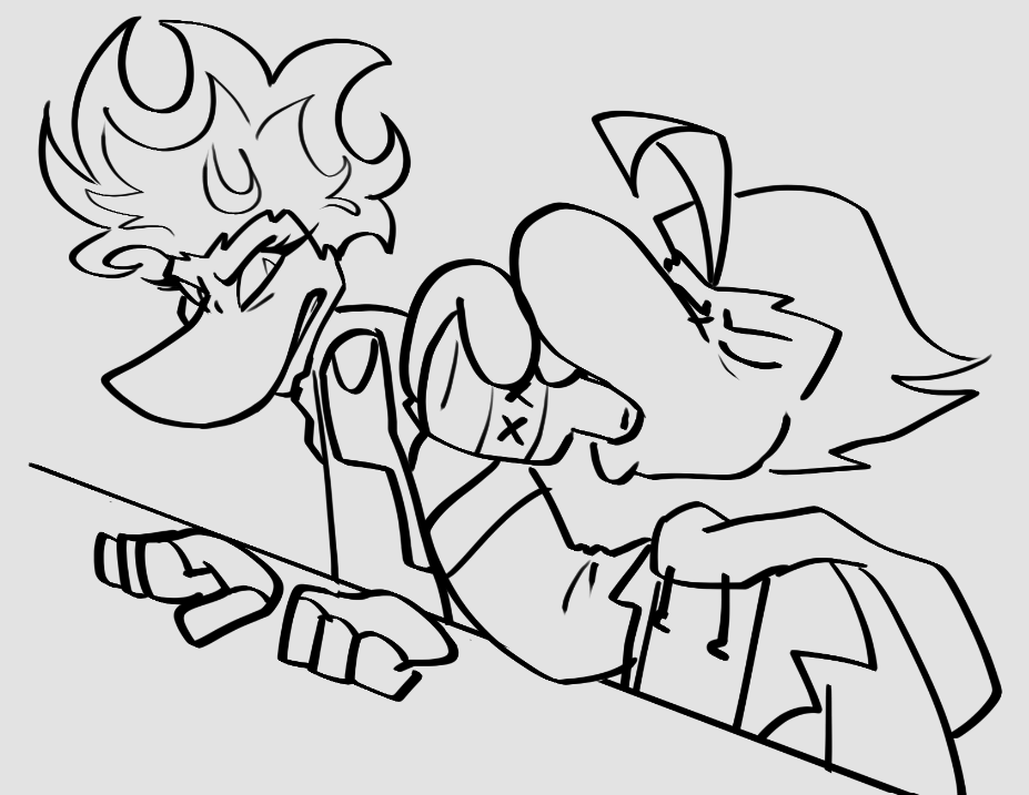 crazy_echidna_'s tweet photo. Wasn't going to post her here but clh au Flaming. While Rayman gets to be the friendly face of Eden, she is the tool to scare the military into order. Her fire is useful to Eden, not so much her claws and teeth though. She learns the truth much faster than Rayman. They butt heads https://t.co/6mJDAhJ3uZ