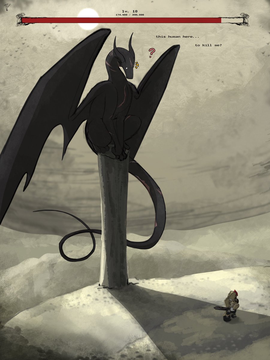 evictorART's tweet photo. Don't worry, this dragon is friendly.

she doesn’t bite

#dragon #dragonart https://t.co/xYk7128NFC