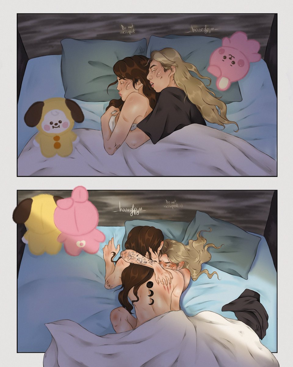 _houseofpjm_'s tweet photo. Fem! Jikook version 🐥🐇❤️‍🔥

(Loved these babes from 2025 and I had to bring them back)
#jikook #jikookfanart https://t.co/skFPZQLMRd