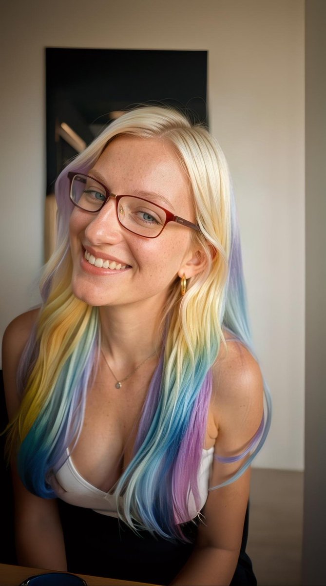 JanelleFelcio's tweet photo. Flashback to my younger me with my fabulous rainbow hair
#rainbow #rainbowhair #milf #gilf #JanelleFelcio #intersexed #Flashback #smile #allsmiles https://t.co/lqLQOLh3sz