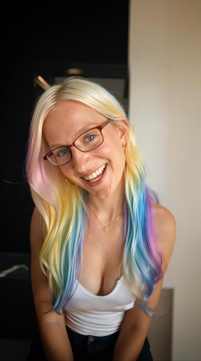 JanelleFelcio's tweet photo. Flashback to my younger me with my fabulous rainbow hair
#rainbow #rainbowhair #milf #gilf #JanelleFelcio #intersexed #Flashback #smile #allsmiles https://t.co/lqLQOLh3sz