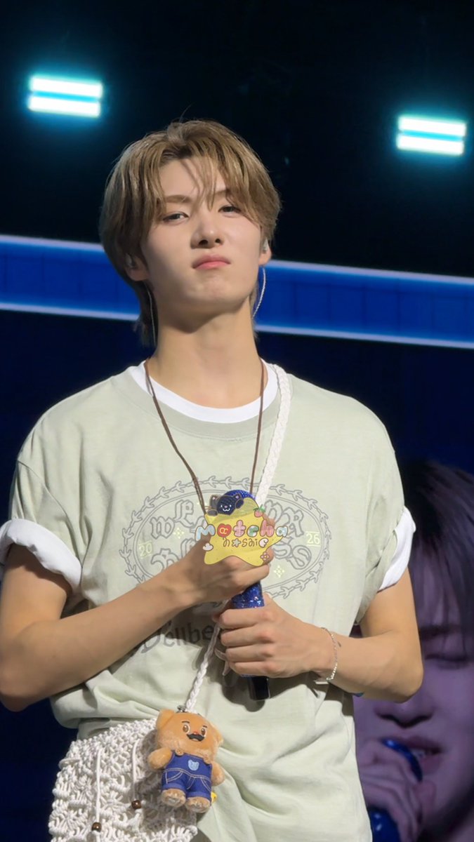 matchahoshi's tweet photo. เบะแย้ว (´ヘ｀()

#247FORYOU_IN_BANGKOK 
#YOUNGJAE #영재 #TWS #투어스 https://t.co/314sWF1Cxz