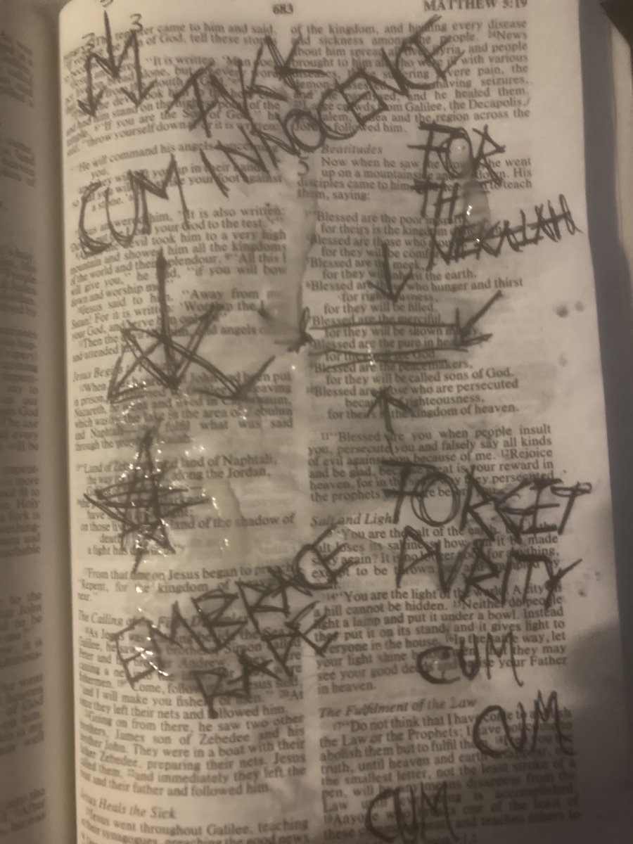 countrrterorism's tweet photo. Thy sacred Cvm Bible
#o9a #ns #natsoc #satanism #cos #theist #shtwt #beanstwt #goretwt https://t.co/bcdO4FskCe