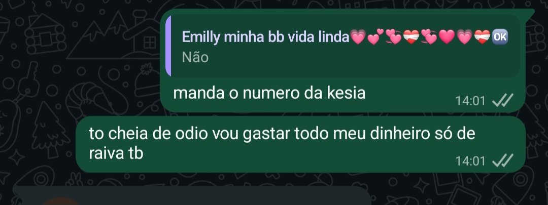 llyeezoca's tweet photo. a senhora prefere ter uma afilhada morta ou uma afilhada lisa hein tia hein, a senhora vai ter q aceitar o meu consumismo ou o meu suicídio 🤬🤬👹👹👹👹😈😈😈 https://t.co/Cd8BxolQl5