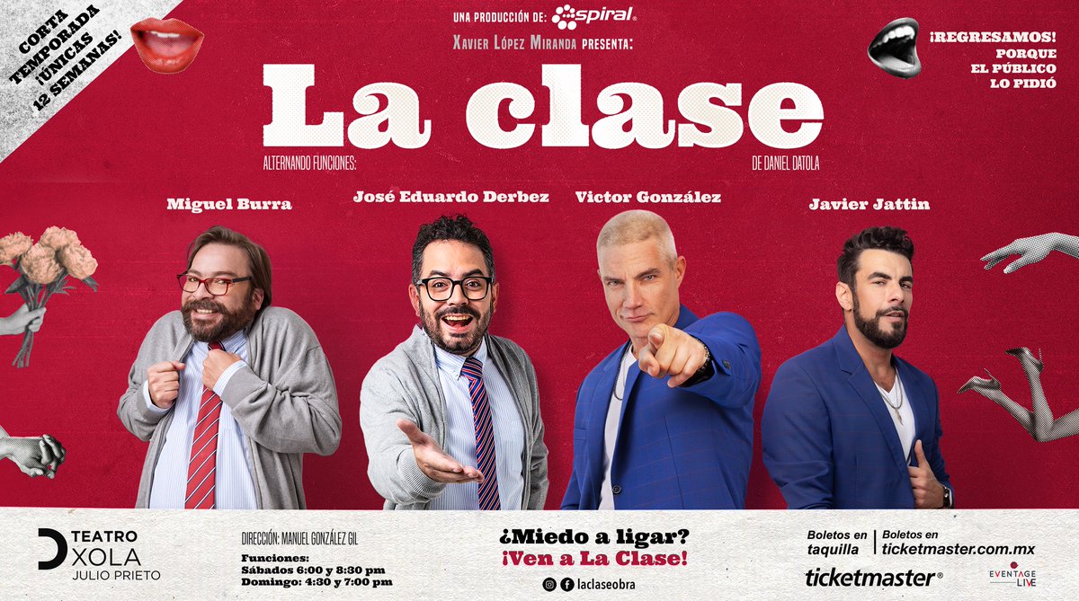 lemonmexico's tweet photo. Gana un pase doble para #LaClase hoy a las 4:30 pm. 🫦🔥

RT y ❤️
Comenta tu nombre completo 
Dirección y alcaldía del recinto 
Nombre de dos integrantes del elenco 
Invita a 3 amigos nuevos a seguirnos en https://t.co/5eZDZfWDYH 

¡Suerte! https://t.co/ff502yFxEl