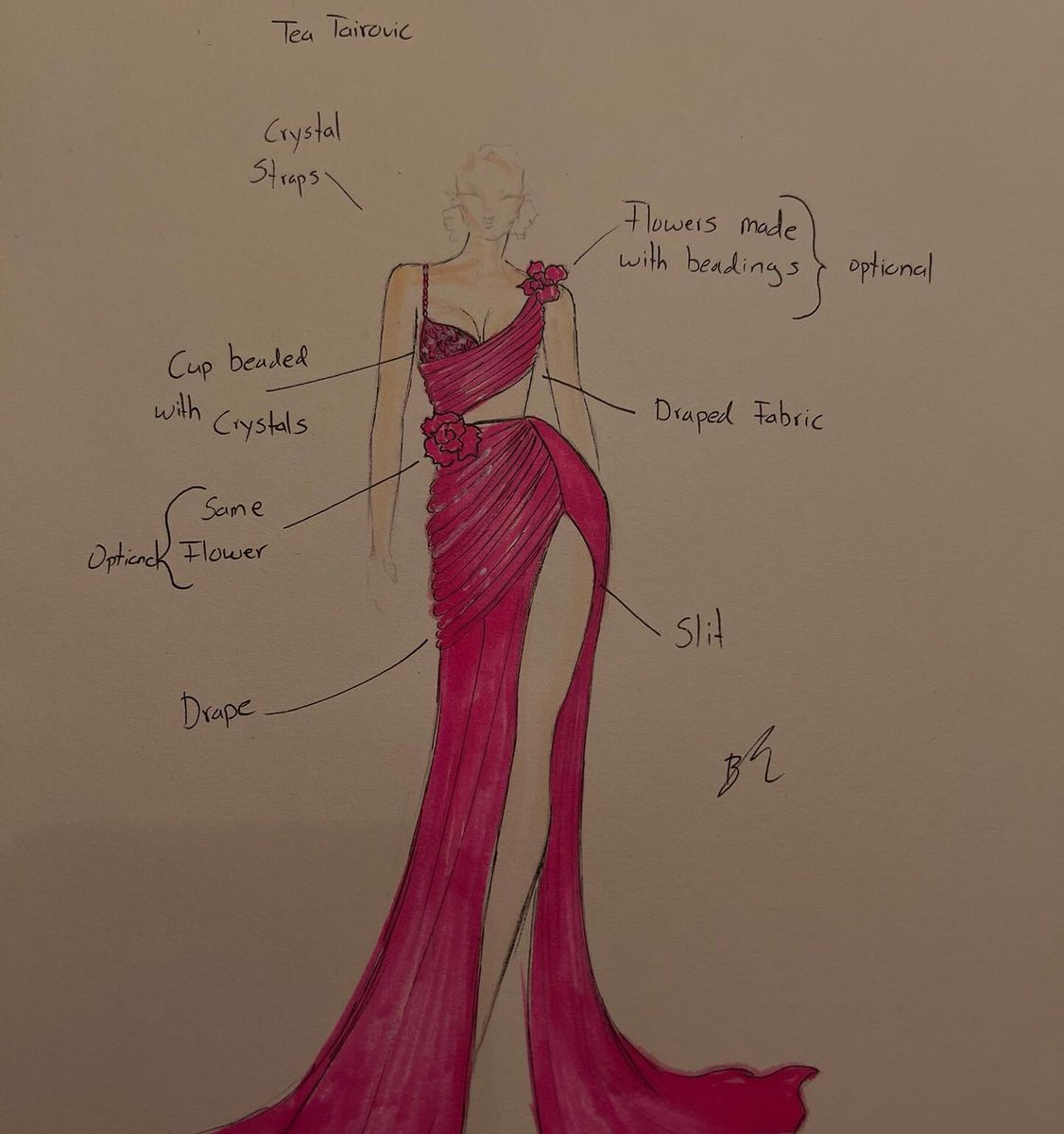 ElsaCorlepi's tweet photo. The Queen of the Balkans is slaying in Burak Medine Couture. Thank you for your trust, @tea_tairovic. https://t.co/V8u0tlxrLX